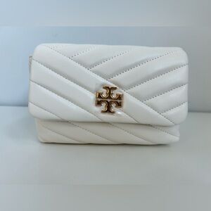 Tori Burch mini Kira chevron convertible bag